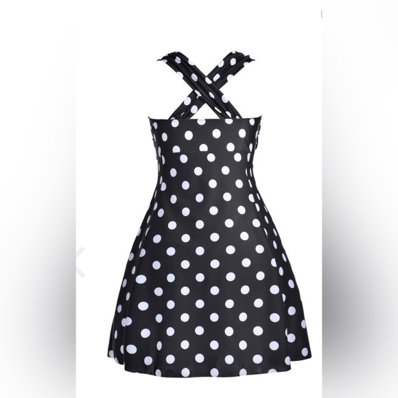 Cocopear Women’s Elegant Crossover One Piece Swim Dress L NWT - Picture 3 of 7